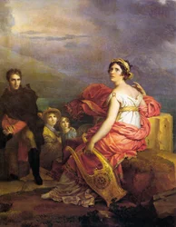 Corinne en el Cabo Miseno